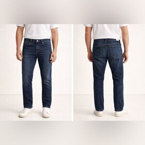 Frame Denim Dark Blue Men's Straight Jeans